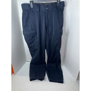 5.11 Tactical Series Mens Cargo Pants‎ Size 34 Navy Blue Work Utility